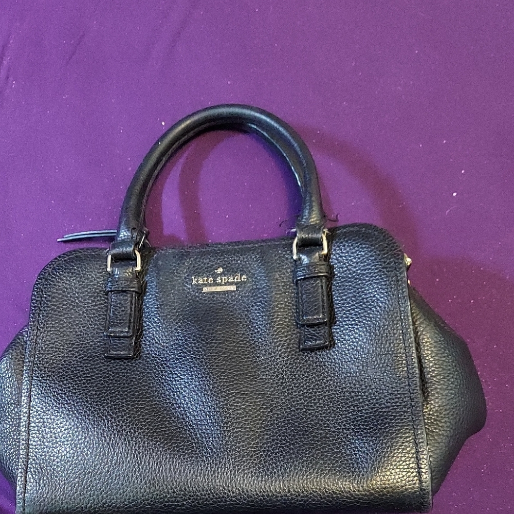 Kate Spade Black Leather Handbag